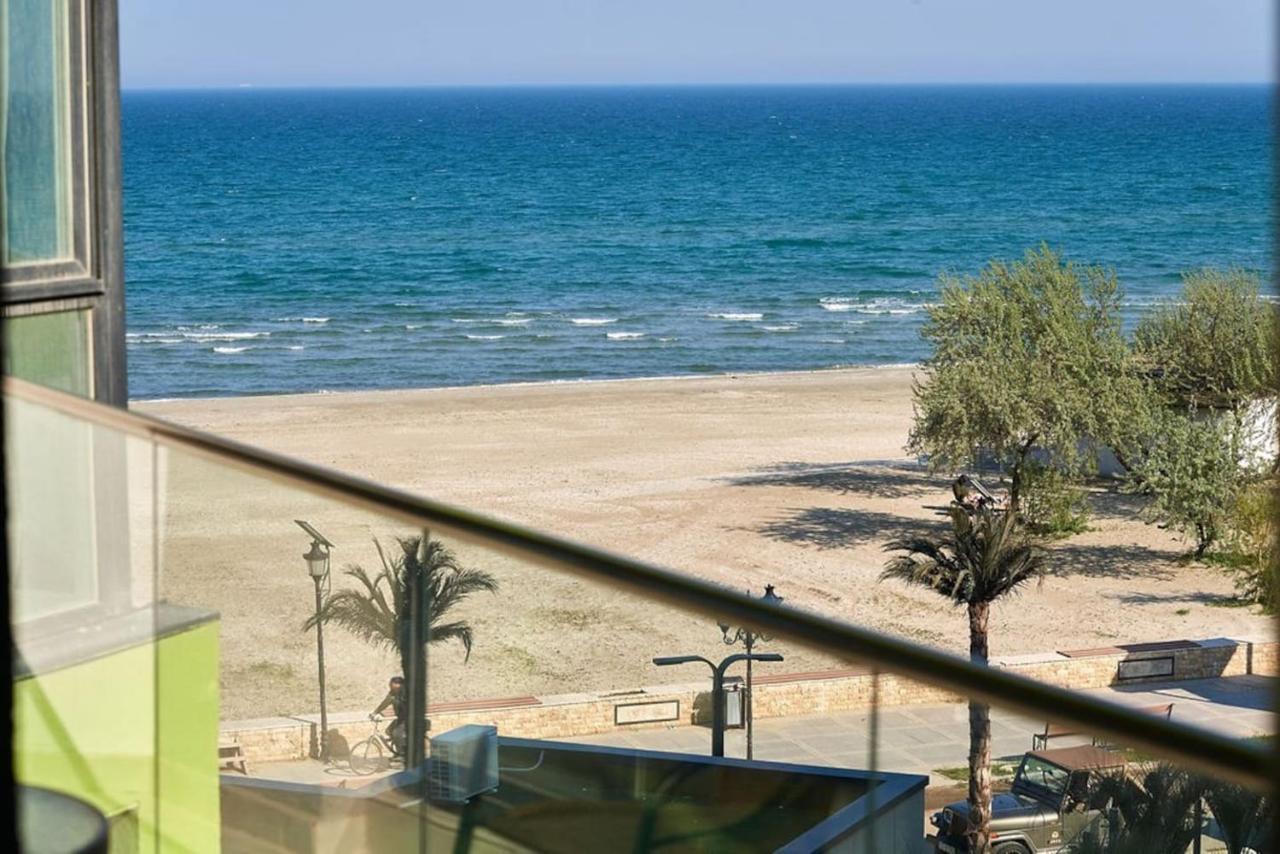 Blue Apartment In Spa N Pool Beach Resort Năvodari Kültér fotó